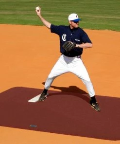 Buy 😀 Proper Pitch 8"Hx11'6"Lx8'3"W Classic Game Mound, Clay 🔔