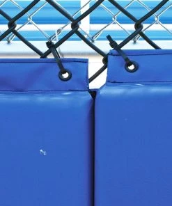 Promo ✔️ Cover Sports 3'H x 8'L Baseball/Softball Backstop Padding w/Graphics Orange 👏 -Hot Sale BASEBALL Store a32 976 1 1