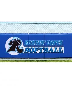 Deals βοΈ Cover Sports 3'H x 10'L Baseball/Softball Backstop Padding w/Graphics Tan π₯