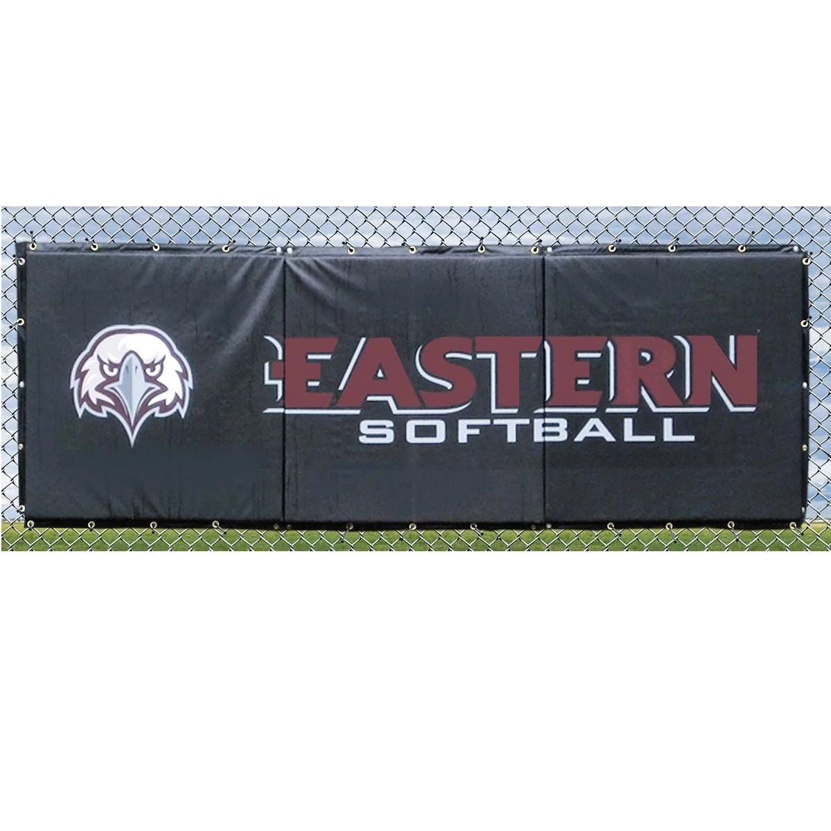 Best Pirce π Cover Sports 4'H x 6'L Baseball/Softball Backstop Padding w/Graphics Black β¨ 4 Best Pirce π Cover Sports 4'H x 6'L Baseball/Softball Backstop Padding w/Graphics Black β¨ - Image 4