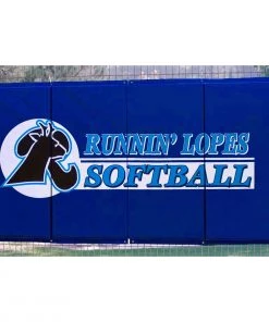Best Pirce 😍 Cover Sports 4'H x 8'L Baseball/Softball Backstop Padding w/Graphics Gray 👏