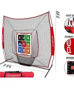 Coupon ⌛ POWERNET Reversible Numbered Pitching Pad ⌛ -Hot Sale BASEBALL Store a33 007 02 1