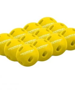 Flash Sale π POWERNET Micro Crushers Limited Flight Training Baseballs, 12/pk Yellow π
