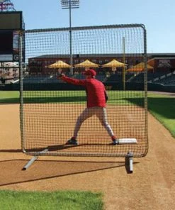 New 👏 First Base / Fungo 7'x7' Protective Frame & Net 😀