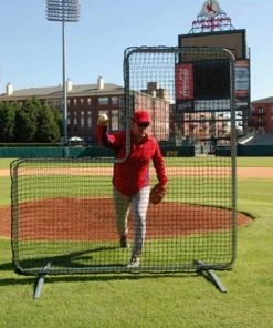 Deals 🛒 Pitcher's 7'x7' Protective "L" Screen Frame & Net ⌛