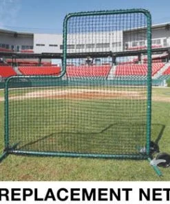 Hot Sale 🌟 ProMounds Deluxe L-Screen REPLACEMENT NET, 7'x7' 🎉