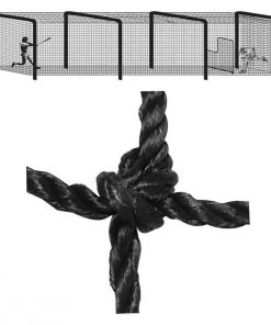 Best Sale ✨ 70' Pro Series Batting Tunnel Cage Nets, 2.5mm, #42 🧨 -Hot Sale BASEBALL Store a33 142 01 1