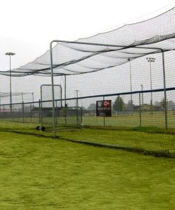Coupon 👍 55'x14'x12' Pro Cage Batting Cage Net, 2.6mm, #42 👏 -Hot Sale BASEBALL Store a33 161 1 1