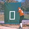 Outlet 👍 CageSaver Batting Cage Net Backdrop Protector, 22 oz Green 🛒