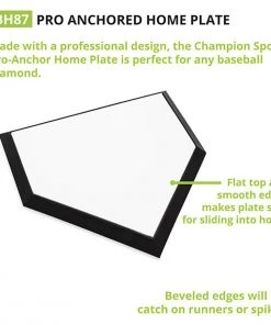 Deals 👍 Champion Professional Removable Home Plate, BH87 🧨 -Hot Sale BASEBALL Store a33 221 new 04 1