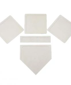 Hot Sale 🧨 Schutt Recreational Throw Down Baseball/Softball Base Set, White 💯