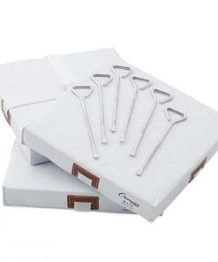 Budget π Champion 14"x14" Economy Baseball/Softball Bases, White, M300 π