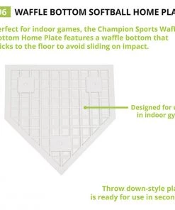 Brand new π Champion Waffle Bottom Rubber Home Plate, 96 π 8 Brand new π Champion Waffle Bottom Rubber Home Plate, 96 π -Hot Sale BASEBALL Store a33 279 new 01 1