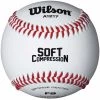 Wholesale 🌟 Wilson WTA1217B Soft Core Youth Baseballs, dz ✨