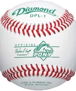 Wholesale 🌟 Diamond DPL-1 Pony League Competition Baseballs, dz 🔔