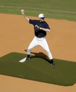 Best Sale π Proper Pitch 6"Hx5'4"Wx9'L Junior Game Baseball Mound, Green π