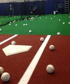 Top 10 🌟 6'x12' Lined Batting Turf Mat Pro Clay ⭐ -Hot Sale BASEBALL Store a33 754 clay inset 1