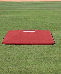 Discount 🤩 Proper Pitch 8'3"Wx11'6"Lx10"H Game Baseball Mound, Clay 👏