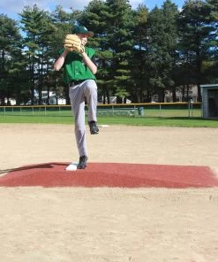 Best Pirce ✔️ Promounds 8'3"Lx5'Wx6"H Major League Game Baseball Mound, Clay 👍