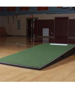 Outlet 🌟 Promounds 5'Wx9'Lx10"H Pro Portable Pitching Mound, Green 🎁 -Hot Sale BASEBALL Store a33 782 2 1