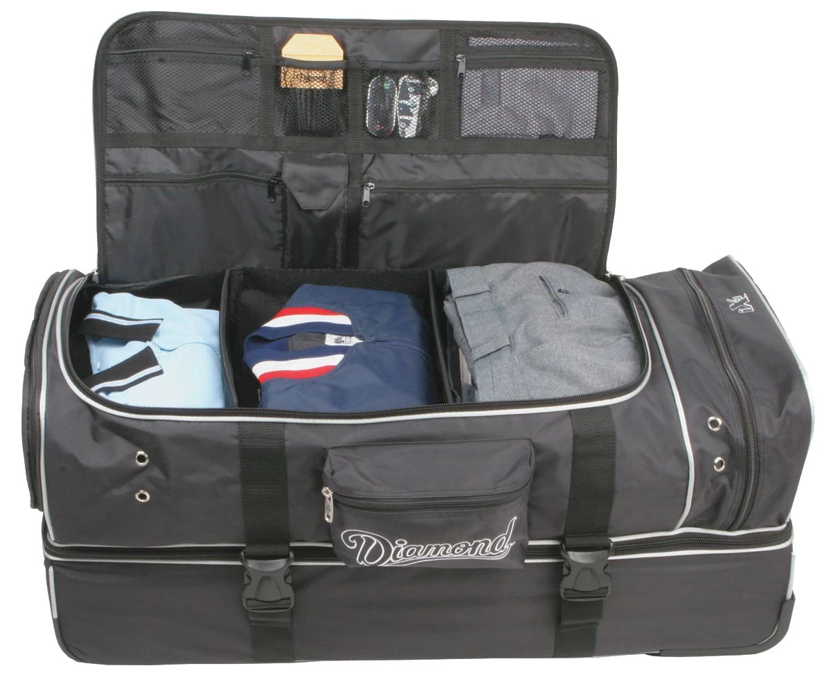 Top 10 π Diamond Deluxe Pro Umpire Gear Bag, 33"Lx15"Wx16"H π 1 Top 10 π Diamond Deluxe Pro Umpire Gear Bag, 33"Lx15"Wx16"H π