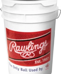 Cheapest 🛒 Rawlings Baseball/Softball Ball Bucket (BUCKET ONLY) 🎁