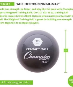 Buy ⭐ Champion 6/set 3.2" Weighted Training Balls ✨ -Hot Sale BASEBALL Store a34 002 10 1