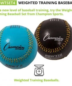 Brand new 🎁 Champion 4/set Weighted Training Baseballs 🎉 -Hot Sale BASEBALL Store a34 003 8 1