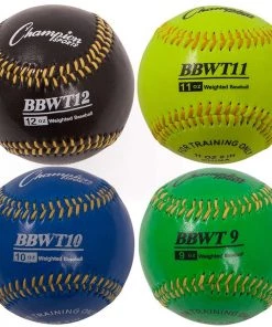 Brand new π Champion 4/set Weighted Training Baseballs π