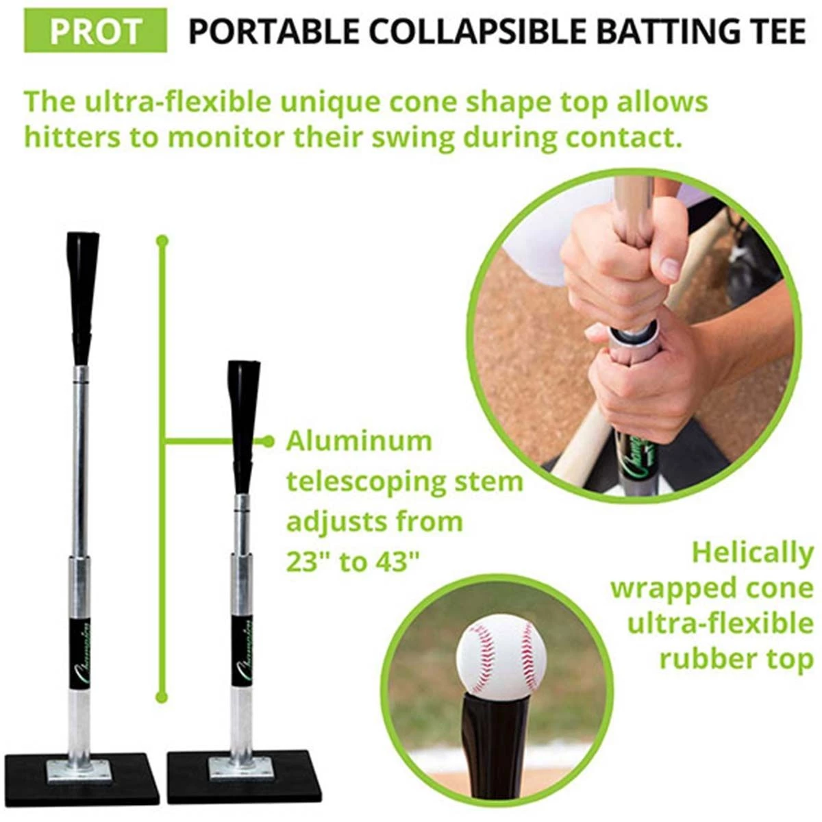 Best reviews of π Champion Portable Collapsible Batting Tee π₯ 3 Best reviews of π Champion Portable Collapsible Batting Tee π₯ - Image 3