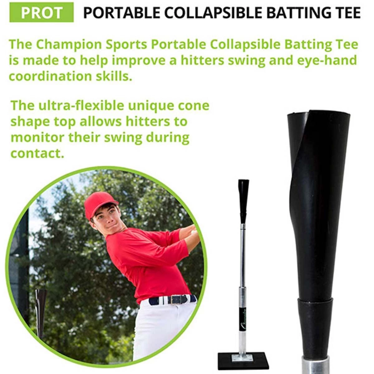 Best reviews of π Champion Portable Collapsible Batting Tee π₯ 4 Best reviews of π Champion Portable Collapsible Batting Tee π₯ - Image 4