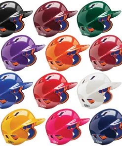 Best Sale 🎉 Schutt AiR-4.2 BB Baseball Batting Helmet, MOLDED, JR & SR Navy 🤩 -Hot Sale BASEBALL Store a34 575 colors 1