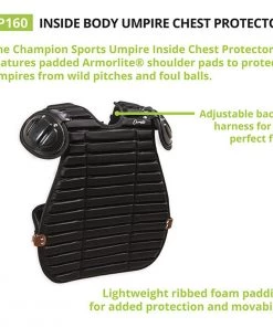Best Pirce ๐ Champion Inside Umpire Chest Protector, P160 ๐ 7 Best Pirce ๐ Champion Inside Umpire Chest Protector, P160 ๐ -Hot Sale BASEBALL Store a34 690 new 03 1