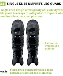 Buy 👍 Champion Umpire Shinguards, LG85 🛒 -Hot Sale BASEBALL Store a34 691 new 04 1