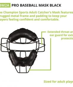 Cheap 🌟 Champion Adult Umpire Face Guard, BM2A 😀 -Hot Sale BASEBALL Store a34 695 new 02 1