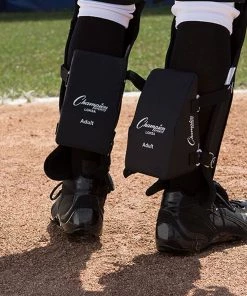 Hot Sale 🛒 Champion ADULT Catcher's Knee Supports, LGKSA ⌛ -Hot Sale BASEBALL Store a34 696 new 01 1