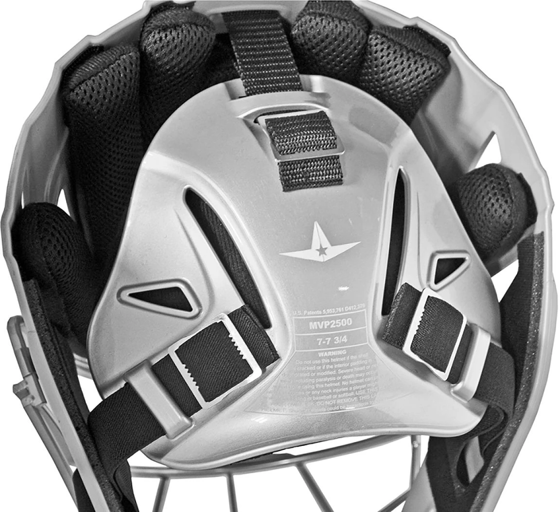 Best Sale π All-Star MVP2500 System 7 Catcher's Helmet, ADULT Dark Green β¨ 3 Best Sale π All-Star MVP2500 System 7 Catcher's Helmet, ADULT Dark Green β¨ - Image 3