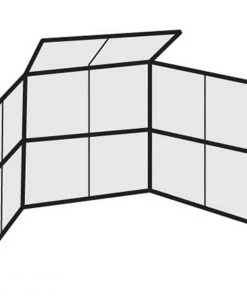 Brand new 🛒 10'x10' w/ Partial Hood Permanent Baseball/Softball Backstop, BSCL10H 🔔