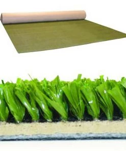 Hot Sale 😀 Hitter's Choice Artificial Sports Turf, 36 oz, Green, 3mm Backing, 15' Width 😀