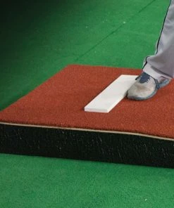 Wholesale 🎉 ProMounds 6'4"Lx2'6"Wx6'H Junior Practice Pitching Mound, Clay 🧨 -Hot Sale BASEBALL Store a34 899 02 1