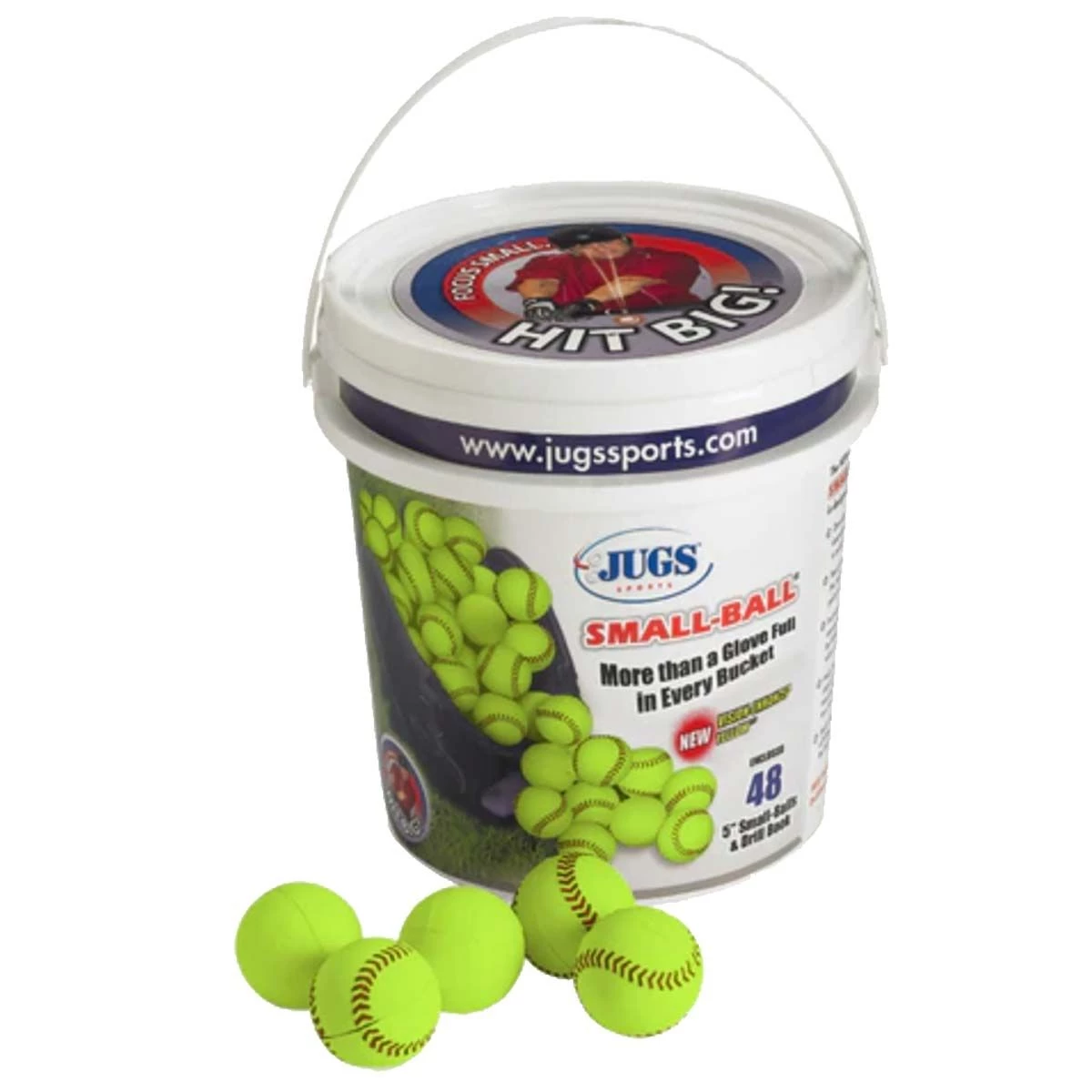 Budget π Jugs B1540 Small-Ball Bucket of 48 balls π 1 Budget π Jugs B1540 Small-Ball Bucket of 48 balls π