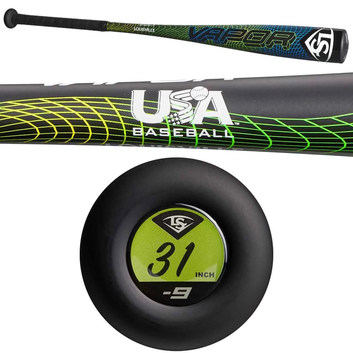 Wholesale π 2022 Louisville Vapor -9 (2-5/8") USA Youth Baseball Bat, WBL2539010 π 2 Wholesale π 2022 Louisville Vapor -9 (2-5/8") USA Youth Baseball Bat, WBL2539010 π - Image 2
