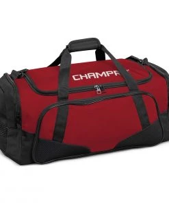 Budget 🛒 Champro Team Duffle Bag Scarlet 🔥