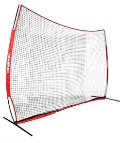 Best Sale ✔️ POWERNET 9'Hx12'W Portable Barrier Sport Net Red ✔️ -Hot Sale BASEBALL Store a63 354 new 03 1
