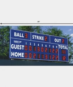 Flash Sale 𧨠Varsity Scoreboards 3320 Baseball-Softball Scoreboard, 20'W x 8'H π€© 7 Flash Sale 𧨠Varsity Scoreboards 3320 Baseball-Softball Scoreboard, 20'W x 8'H π€© -Hot Sale BASEBALL Store a91 162 new 21 dims 1