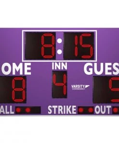 Best reviews of ✨ 3312LED Baseball / Softball Scoreboard w/ Timer, 8'W x 5'H ✔️