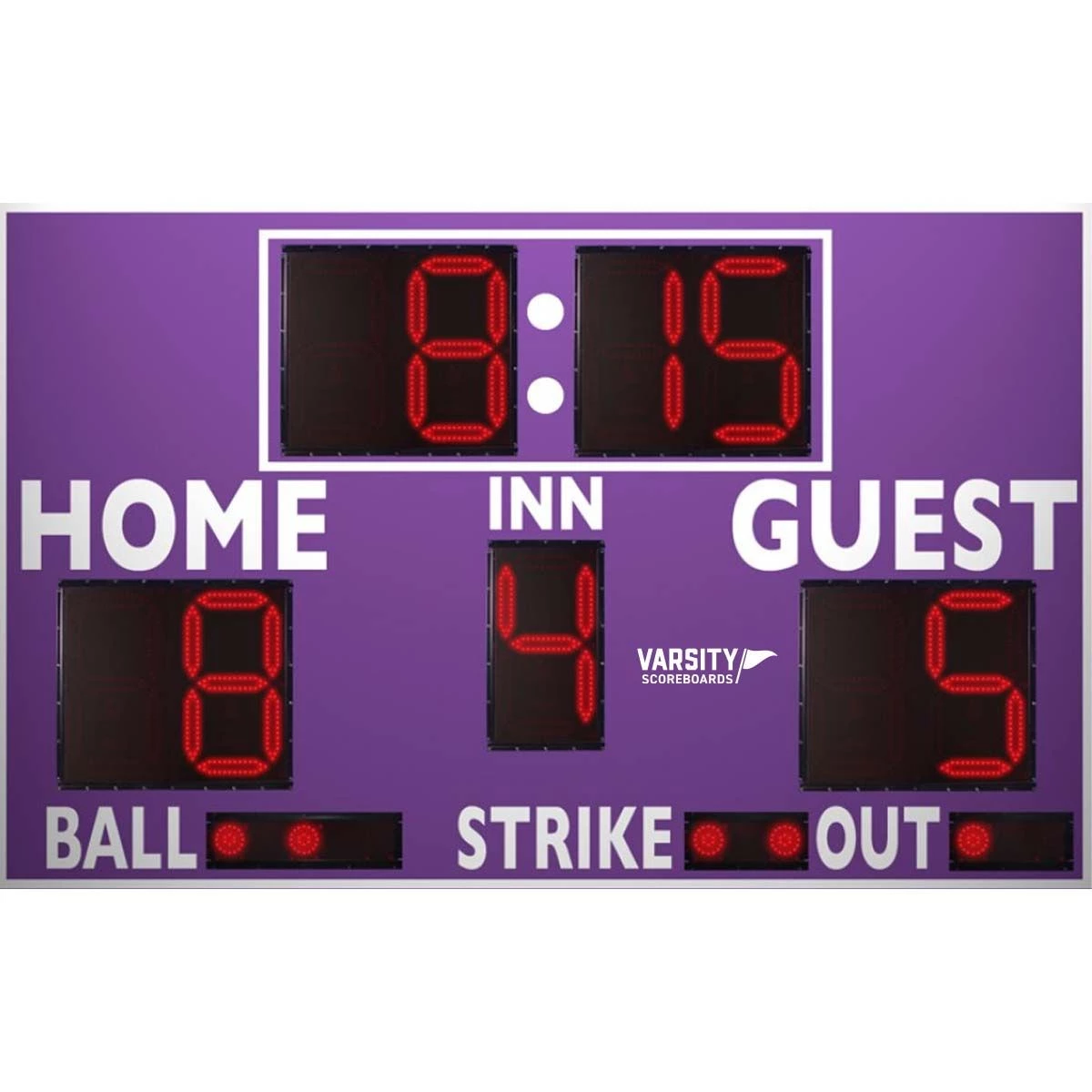 Best reviews of ✨ 3312LED Baseball / Softball Scoreboard w/ Timer, 8'W x 5'H ✔️ 1 Best reviews of ✨ 3312LED Baseball / Softball Scoreboard w/ Timer, 8'W x 5'H ✔️