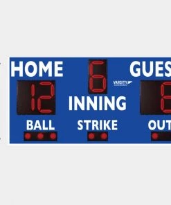 Brand new π Varsity Scoreboards 3314 Baseball-Softball Scoreboard, 8'Wx4'H π€© 7 Brand new π Varsity Scoreboards 3314 Baseball-Softball Scoreboard, 8'Wx4'H π€© -Hot Sale BASEBALL Store a91 175 new 21 height 1