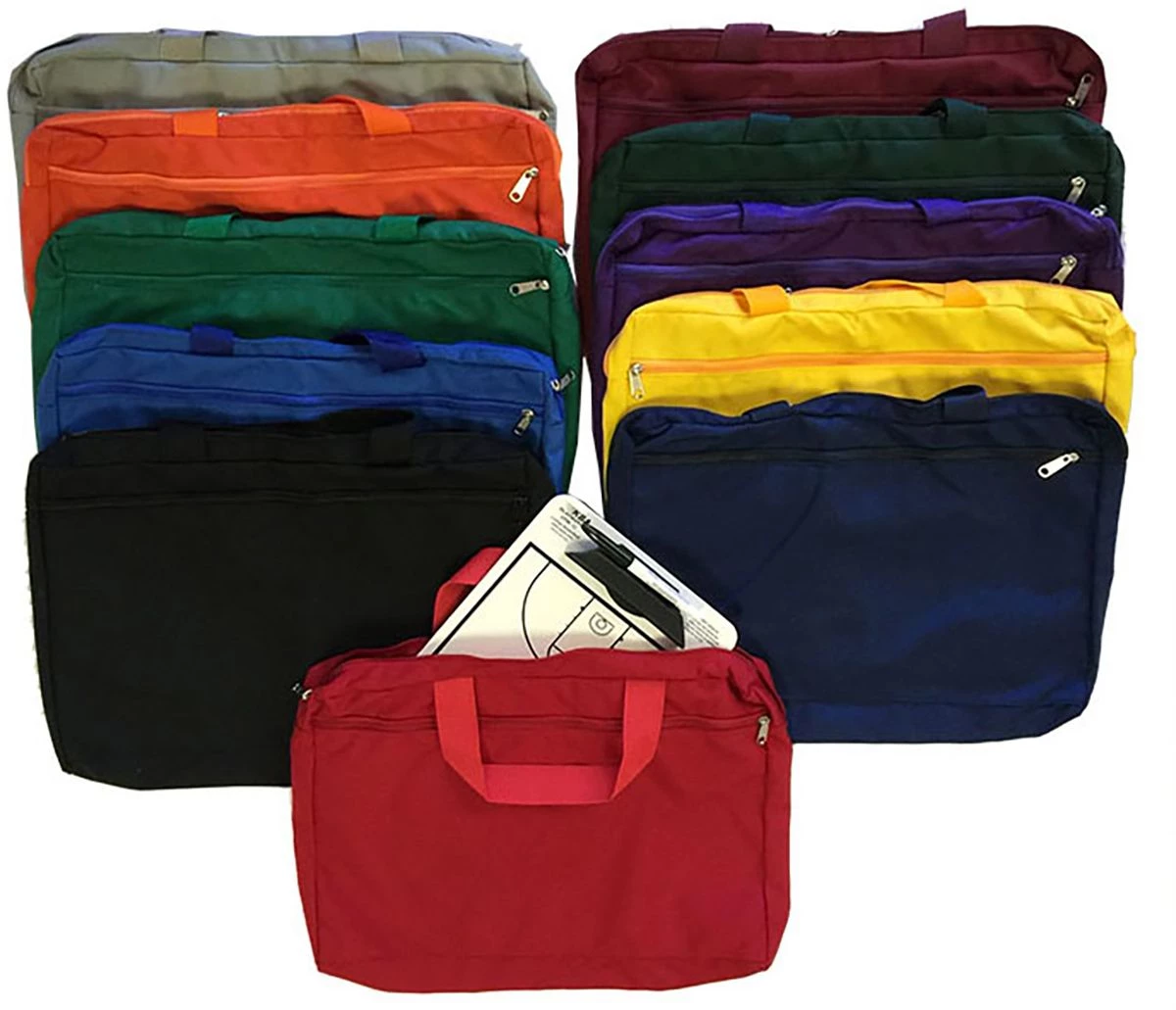 Cheapest π Coaches Portfolio Bag, 12-1/2''x18-1/2"x2'' Navy π€© 2 Cheapest π Coaches Portfolio Bag, 12-1/2''x18-1/2"x2'' Navy π€© - Image 2