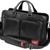 Best Sale ✔️ Rawlings Black Leather Coach's Briefcase ⌛